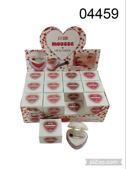 Imagen de LABIAL MOUSE PACKASHING CORAZON CON BROCHA 3.26